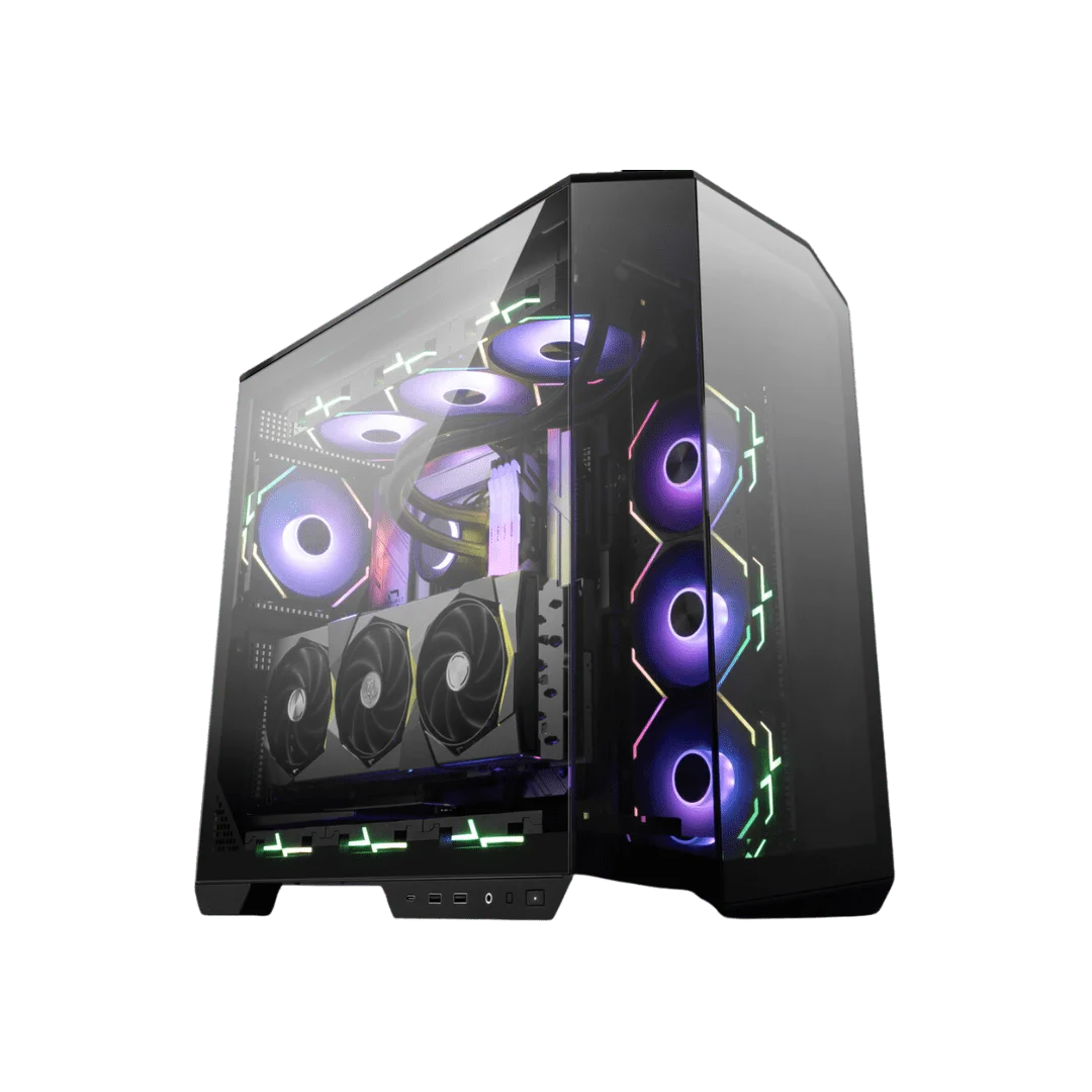 MSI Casing MAG PANO 100L PZ Mid-Tower ATX Black MSI Casing MAG PANO 100L PZ Mid-Tower ATX Black
